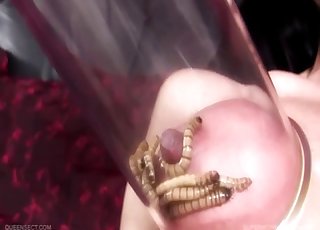 Insane and nasty insect bestiality XXX