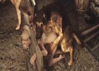 Sexual ruination for a blonde girl who cums