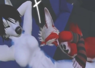 Zoophile porn with a sexy fox is going to get off