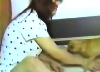 Me & that sexy dog figuring out size differences