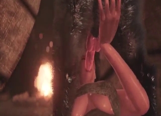 Hot-ass porn movie with a dog dick sliding in