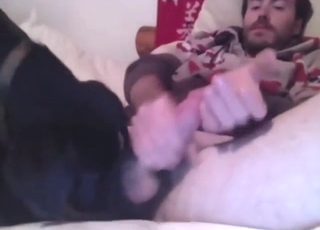 Taint-licking dog wants her owner to be happy