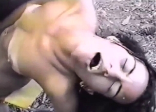 Latina brunette wants to fuck a horse today