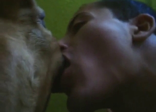 Eager dude just DEVOURS a dog's hot pussy