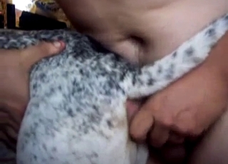 Sexy filthy amateur bestiality with my animal