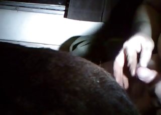 Horny beast is dominating a horny zoophiliac