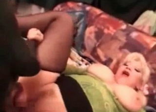 Doggy is fucking with a big-tit slut