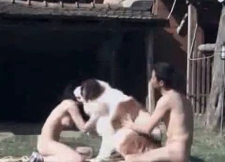 Hound is totally dominating this tight and wet pussy