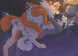 Furry toon fuck packed with deep thrusting