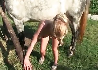 The cunt of this woman gets incredibly dominated in doggy style