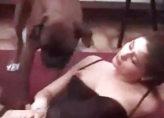 Rear end and slowly masturbating mega-bitch