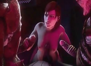 सबसे सुंदर ज़ूफ़िलिया 3some एक्शन