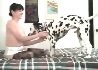 चित्तीदार कुत्ता जानवरों के साथ यौन संबंध बनाने के पागलपन को पसंद करता है