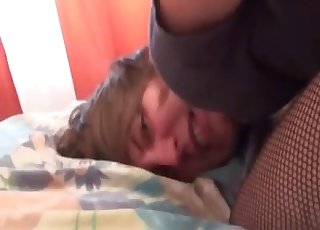 Seksi bir canavarla yakın çekim anal