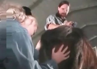 Sultry ass job for a stallion