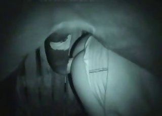 Big-ass farmer bangs with pony in the night