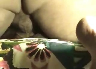 Screwing with my dog in the bedroom