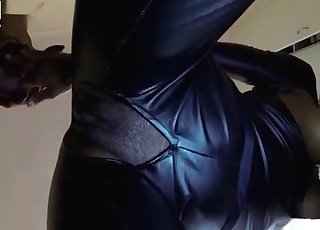 Ebony and sweet labrador having good fuck